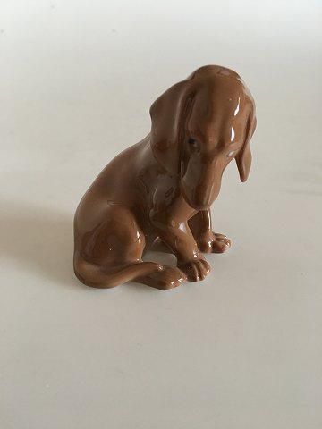 Bing og Grøndahl Figur Gravhund No. 1755