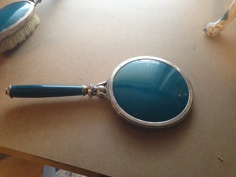 Georg Jensen Bing & Grøndahl Harald Nielsen Sterling Sølv og Porcelæns Spejl No 4000