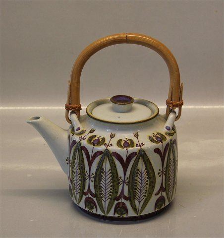 Royal Copenhagen Aluminia Faience 437-3151 Tea pot 3/4 L Berte Jesen 1962 Tenera