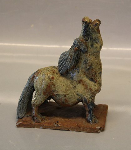 Testpiece Unique B&G Art PotteryShetland pony K. Otto 12 x 14 cm