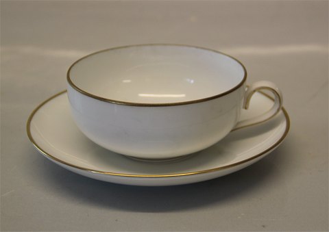 B&G porcelæn  Årestrup - Aarestrup 108 Tekop 4,7 x 10,5  og underkop 15,5 cm (473) 1,5 dl