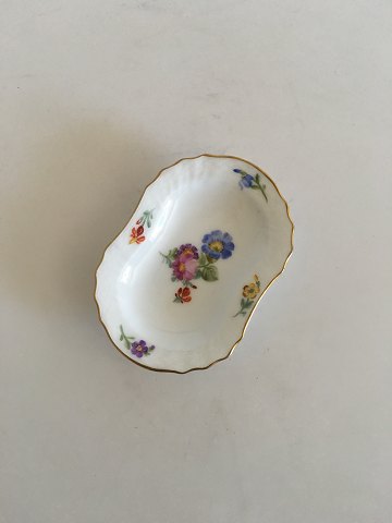 Royal Copenhagen Let Saksisk Blomst Askebæger / Saltkar No 1802