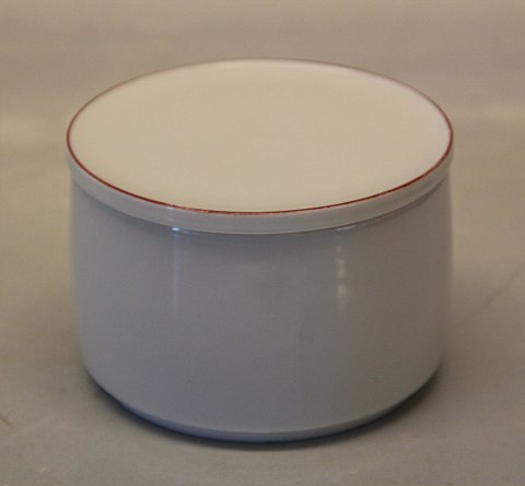 Rødtop 6275 Krukke med låg 6318  6,5 x 9 cm Kongelig Dansk porcelæn  Design Grethe Meyer 