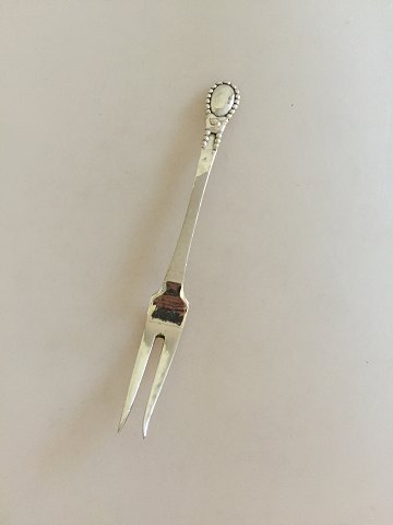 Evald Nielsen No 13 Silver Cold Cuts Fork from 1922