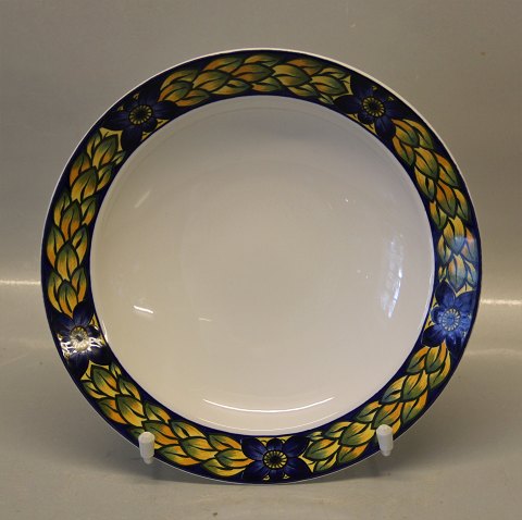 704 Plate, deep 8"/dyb 20 cm (1736704) Royal Copenhagen Faience Blue Pheasant 
Chr. Joachim Aluminia