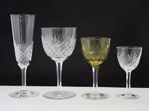 Georgette krystalglas,Holmegaard/ Val St. Lambert.