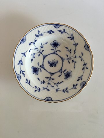 Bing og Grøndahl Sommerfugl med Guld Stor Dyb Tallerken No. 22