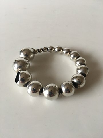 Georg Jensen Sterling Sølv Armbånd No. 441 Cave