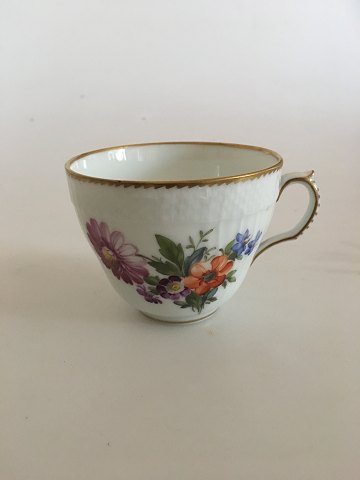 Royal Copenhagen Full Saxon Flower Chocolate Cup No. 1545a without Saucer