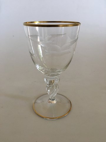 Lyngby Måge Rødvinsglas fra Lyngby Glasværk