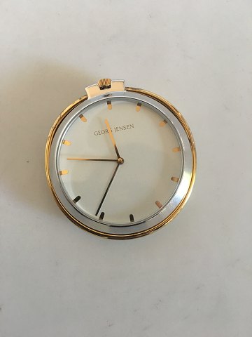 Georg Jensen Sterling Silver Pocket watch / Table watch No. 355 designed by Lene Munthe