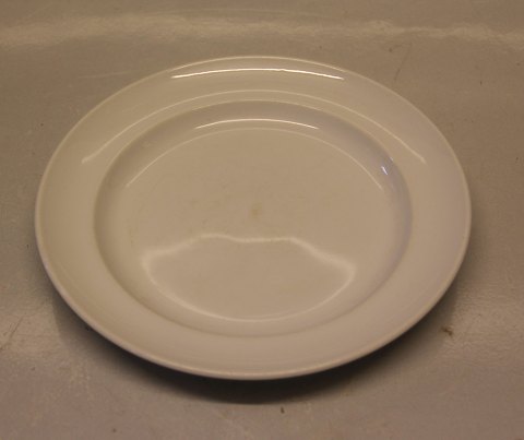 White Pot 6293 Plate, flat 18.5 cm (619) Design Grethe Meyer Royal Copenhagen Porcelain