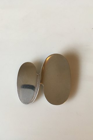 Georg Jensen Sterling Silver Brooch No 357 by Ibe Dahlquist 1970s