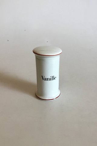 Bing & Grondahl Vanille (Vanilla) Spice Jar No 497 from the Apothecary Collection