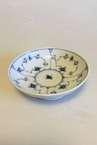 Royal Copenhagen Blue Fluted Plain bowl on low foot No 18