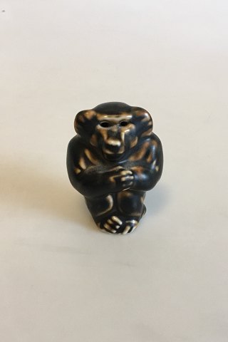 Royal Copenhagen Stoneware Figurine of Monkey No. 20209 PMN