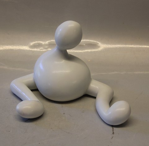 Large Royal Copenhagen 0388 RC Musica figur - The Sofa Note 35 cm (1002388) white,  Monica Ritterband