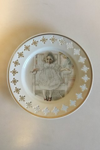 Bing & Grondahl Carl Larsson plate "Portrait of Inga-Maria Theil" Series 2, No 
3, 1978