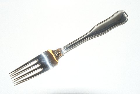 Old Danish Dinner Fork Georg Jensen Sterling SilverLength 18 cm.