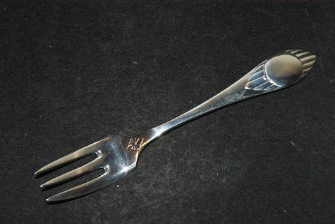 Cake fork Træske  (wooden spoon) SilverCohr SilverLength 13.5 cm.