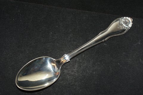 Dessert / Lunch  spoon Rokoko, Danish SilverwareW & S Sørensen, Horsens SilverLength 17.5 cm.