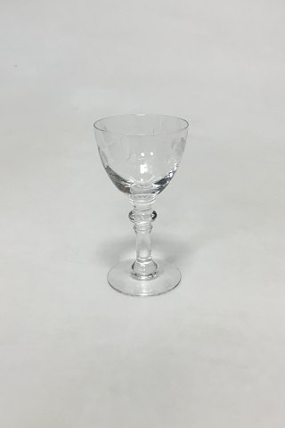 Holmegaard Rosenborg Snaps  Glass 
