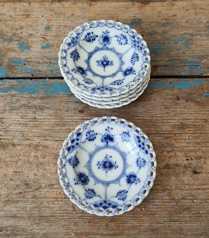 Royal Copenhagen Blue Fluted full lace butter cup no. 1004