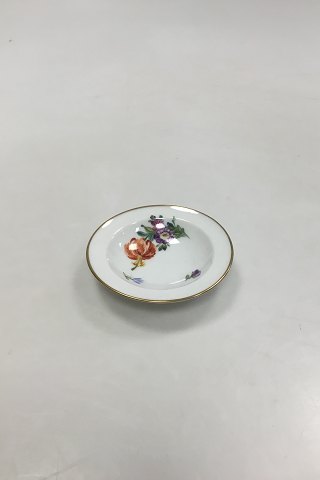 Royal Copenhagen Saksisk Blomst Let Bicelle Kaviarskål No 493/2629