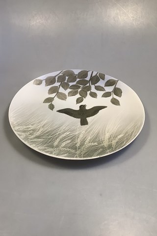 Royal Copenhagen Art Nouveau Unique Wall Plate by Gerhard Heilmann from 1898 No 6831