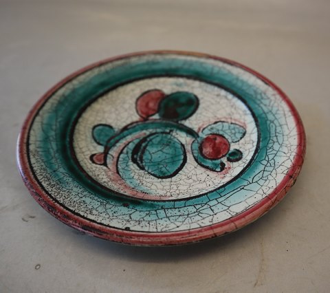 Small dish 14.8 cm Herman A. Kaehler Keramik - Naestved Jens Tirslund (1892-1942)