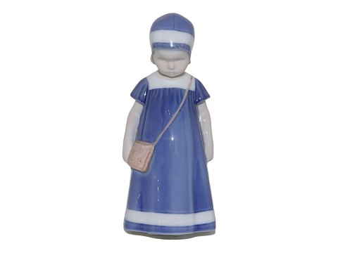 Bing & Grondahl figurineGirl Else with hand bag