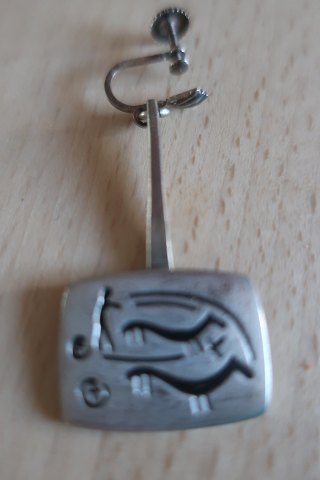 Ear ring, pewter jewellery, Design: Jørgen JensenVintage ear ring We have a large choice of pewter jewelleryPlease contact us for further information