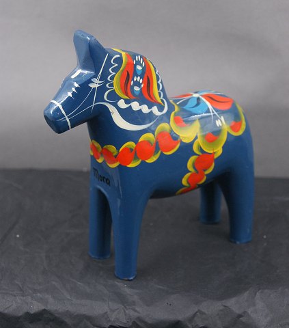 item no: v-Blå Dalarhest 14,5cm