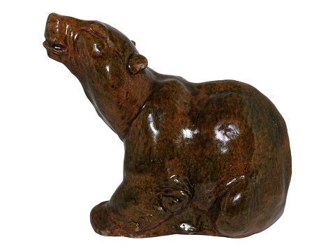 Poul Kyhn art pottery figurineBear