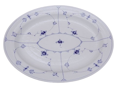 Musselmalet RifletEkstra stort stegefad 44,5 cm. #101