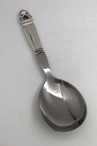 Georg Jensen Sterling Sølv / Stål Konge Serveringsske No. 122B