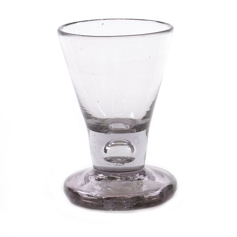 Norwegian freemason glass from Nøstetangen circa 
1770. H: 11,8cm