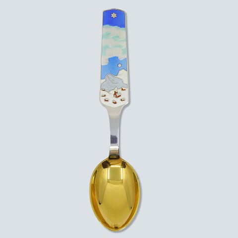 A. Michelsen; Christmas spoon 1963, Carsten Frölich