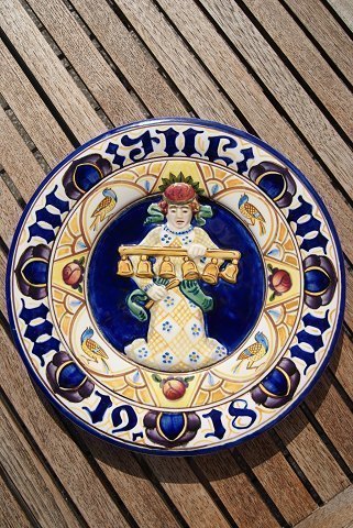 Juleplatter fra Aluminia