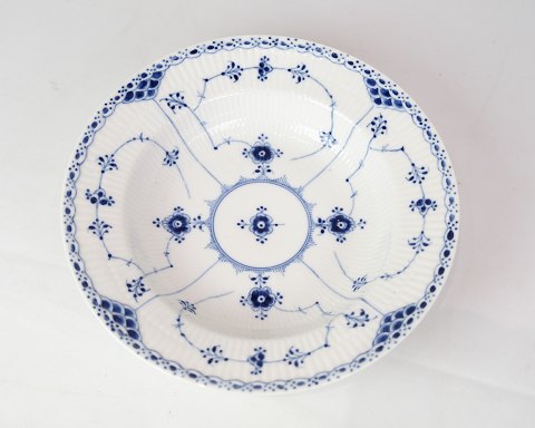 Deep Plate - No. 1/659 - Porcelain - Blue Fluted Half Lace - Royal CopenhagenGreat condition