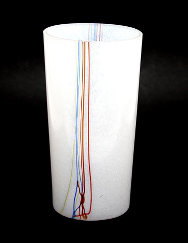 Høj oval vase, Rainbow, Kosta Boda