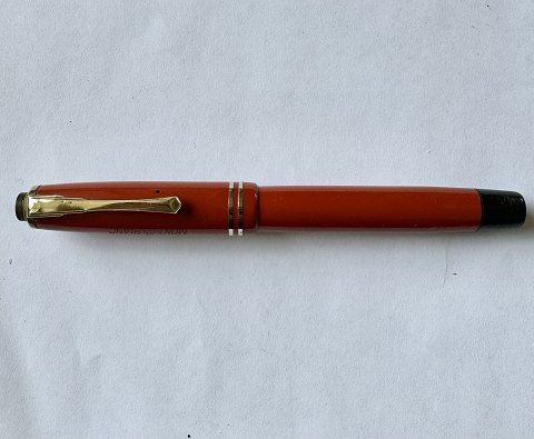 Coral red Montblanc 244 fountain pen