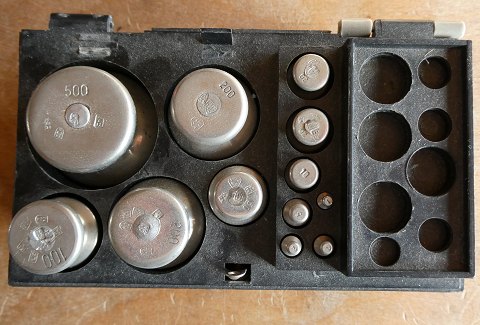 vare nr: v-12 Vægtlodder i stål