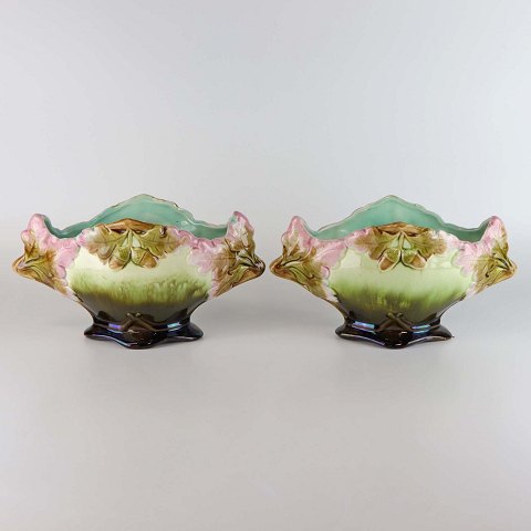 Diverse udenlandsk porcelæn og fajance