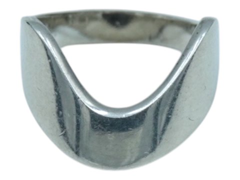 Georg Jensen Silver
Sculptural ring  - Size 54