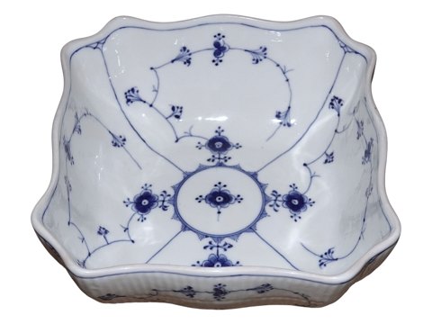 Blue Fluted 
Rare square bowl from before 1894