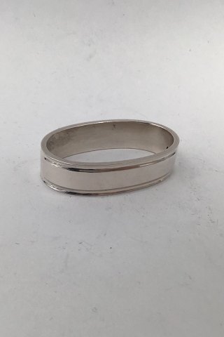 Cohr Silver Dobbeltriflet Napkin Ring