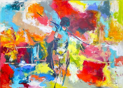 Henrik Busk Andersen 1967
2025
100 x 140 cm. (104 x 144 cm)
