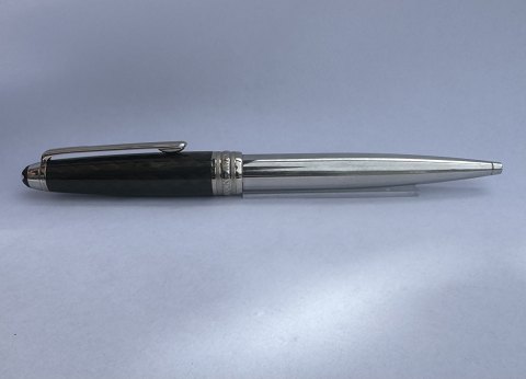 Montblanc Meisterstück Carbon and steel ballpoint pen