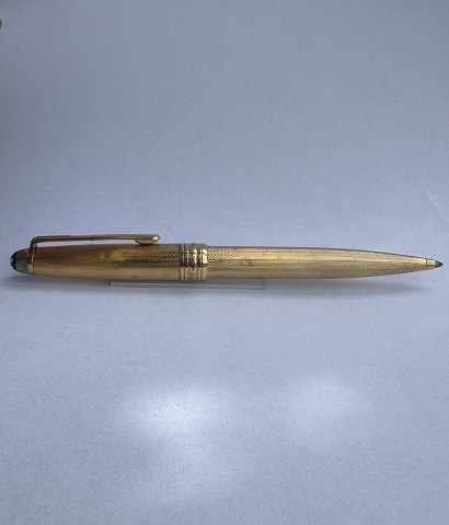 Forgyldt Montblanc Masterpiece kuglepen i 925 Sterling sølv